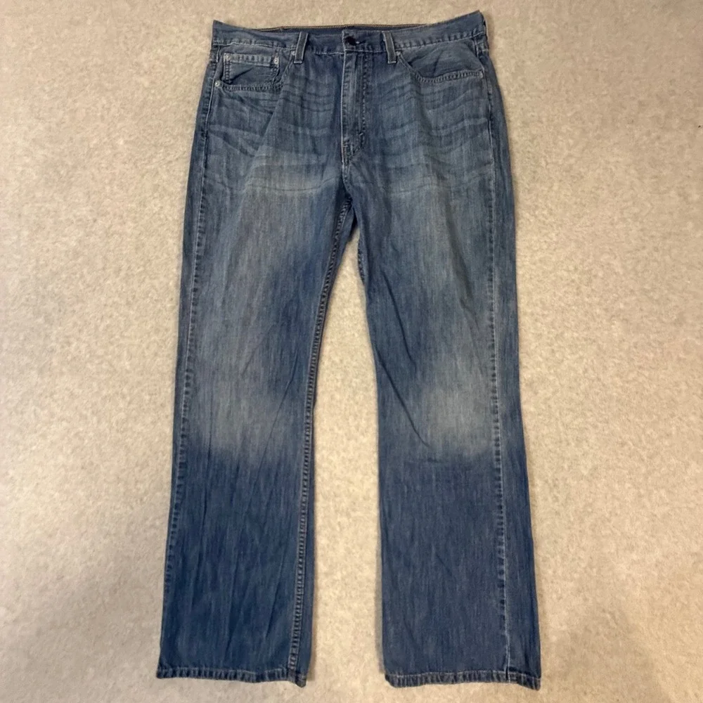 Levi's 527 Slim Bootcut Jeans Mens 36x32 Medium Wash‎ Denim Blue 05527-0175